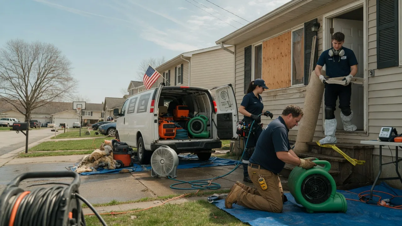 Water Damage Restoration in Hospers, IA near me